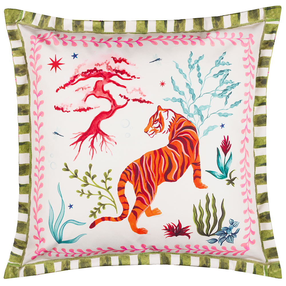 Tiger Dream 50x50 Outdoor Cushion Case Multi - image 2