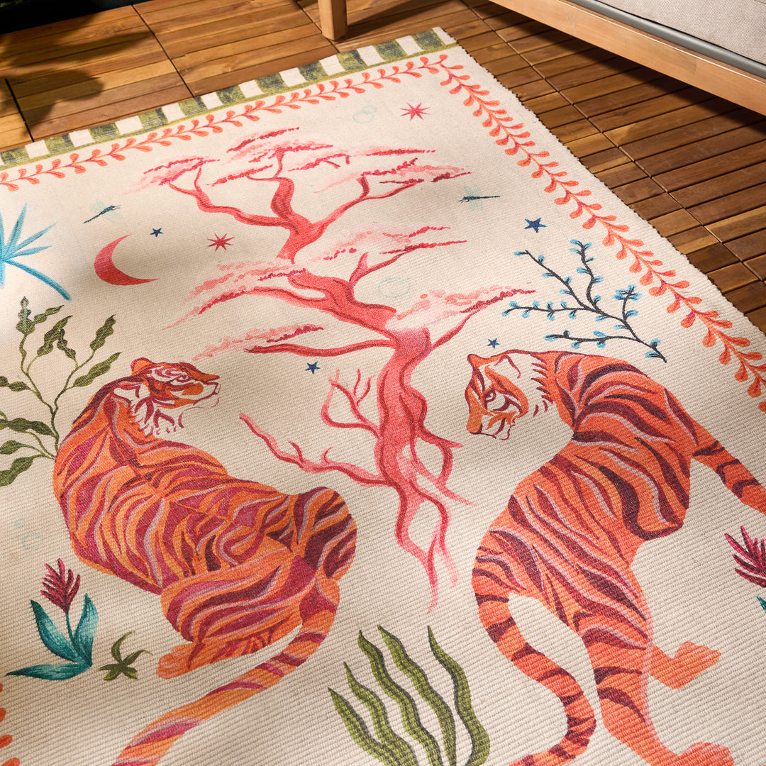 Tiger Dream 120x170 Outdoor Rug Multi - image 3