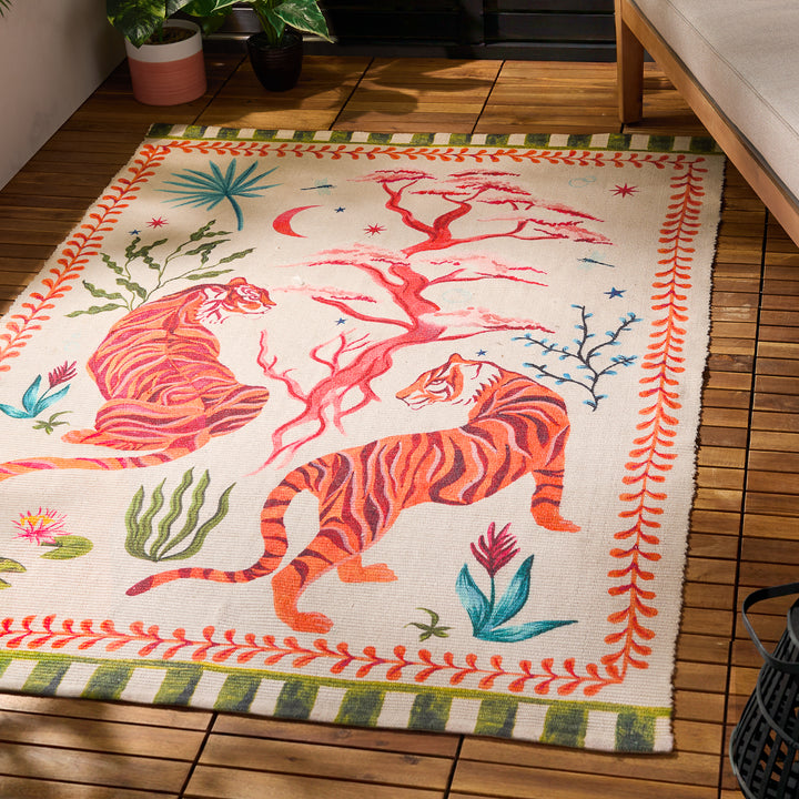 Tiger Dream 120x170 Outdoor Rug Multi