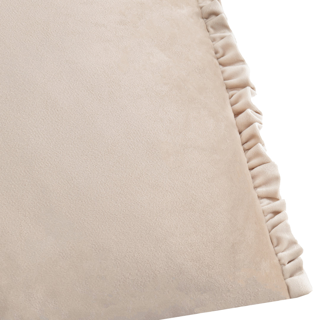 TILLY 40X60 CUSHION CASE OYSTER/LACE