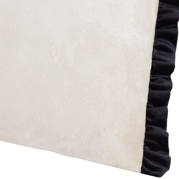 TILLY 30X50 CUSHION CASE LACE/BLACK