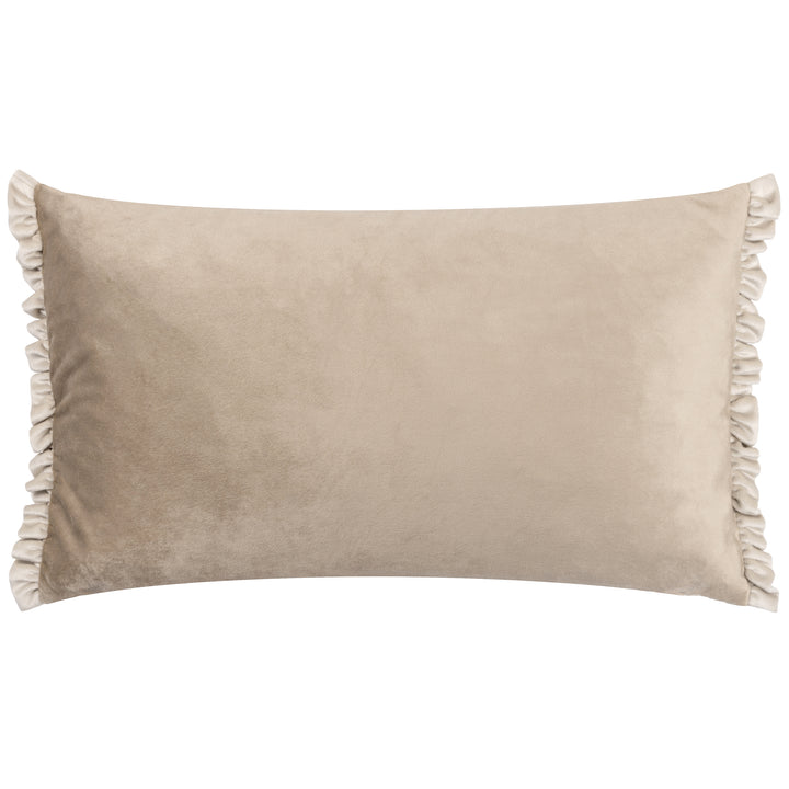 TILLY 30X50 CUSHION CASE OYSTER/LACE