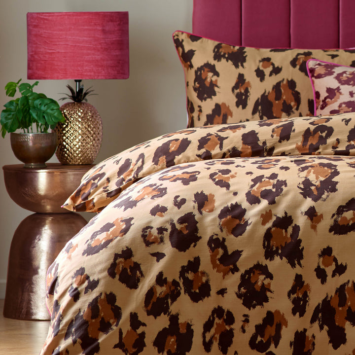 True Leopard Single Duvet Set Multi - image 2