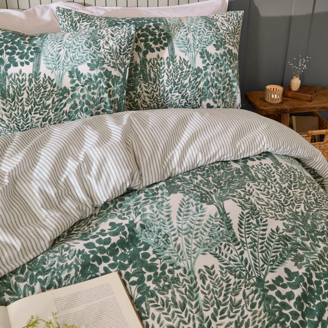 Topiary Single Duvet Set Green - image 2