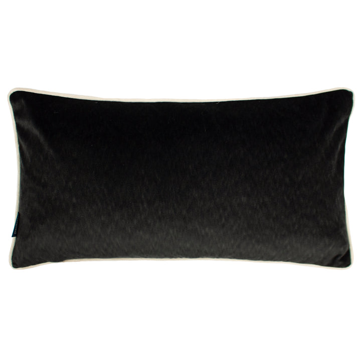 TORTO 30X60 CUSHION CASE BLACK/IVORY