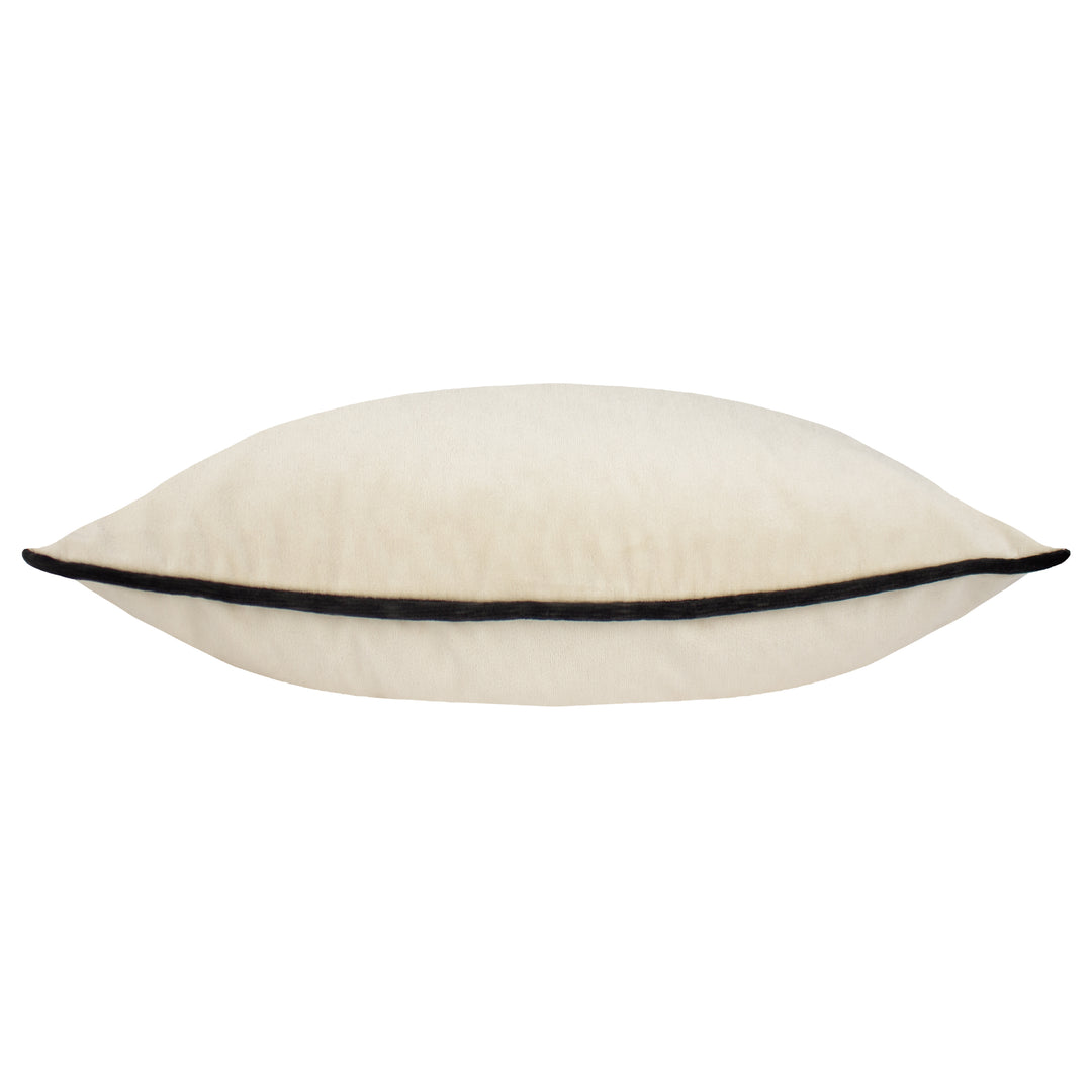 TORTO 50X50 CUSHION CASE IVORY/BLACK