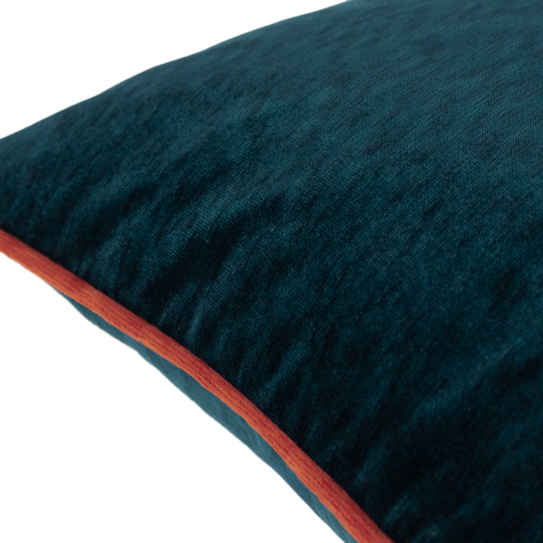 TORTO 50X50 CUSHION CASE TEAL/BRICK