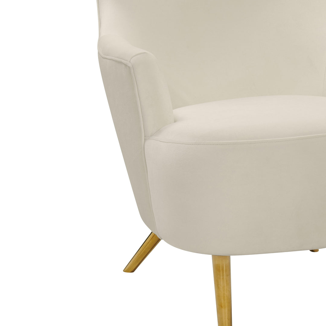 Julia Cream Wingback Chair