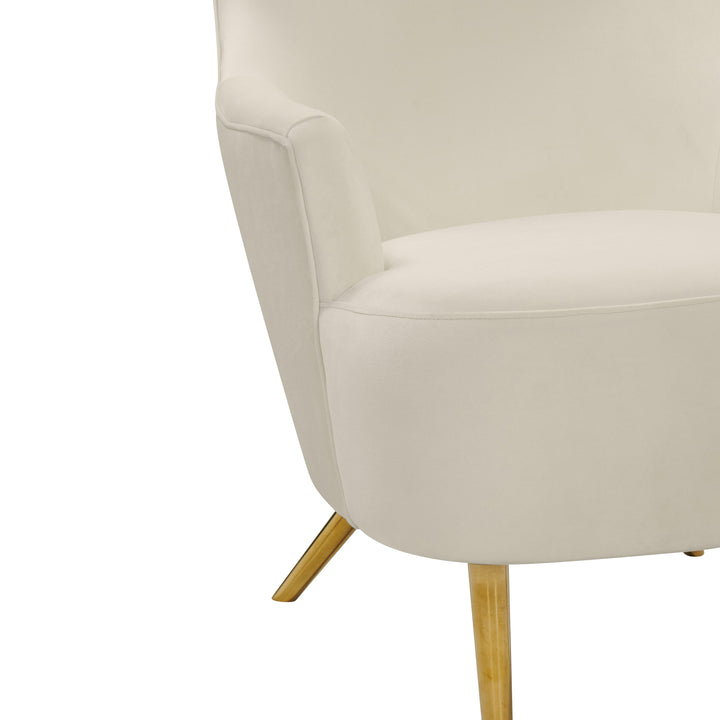 Julia Cream Wingback Chair