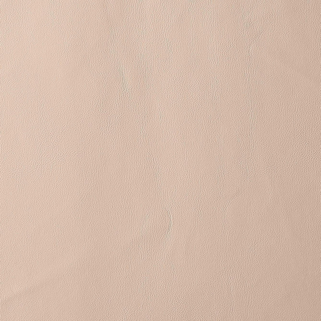 Loosha Cafe Au Lait Performance Vegan Leather and Rose Gold Adjustable Stool