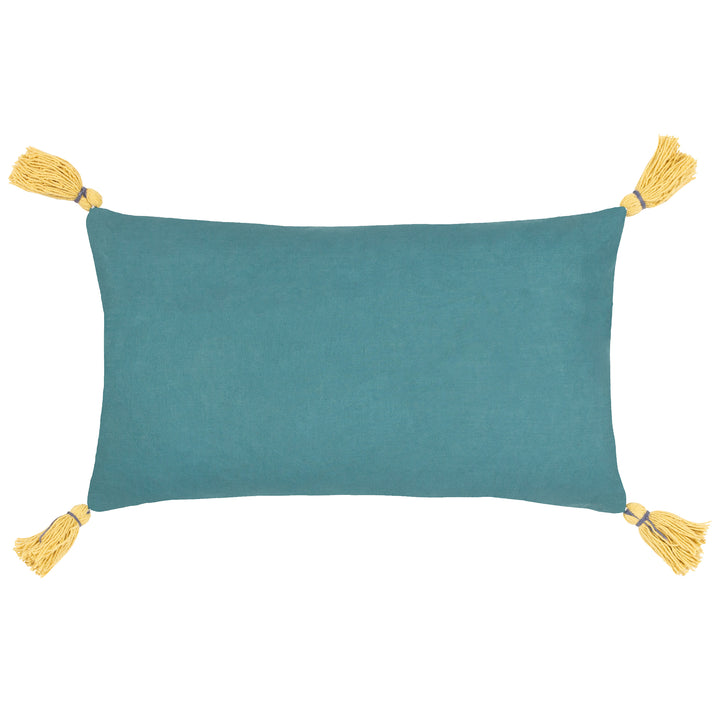 TRALOA 30X50 CUSHION CASE MULTI/GOLD