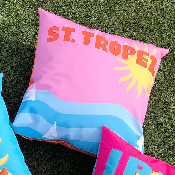 Tropez 43x43 Outdoor Cushion Cover Multi - image 4