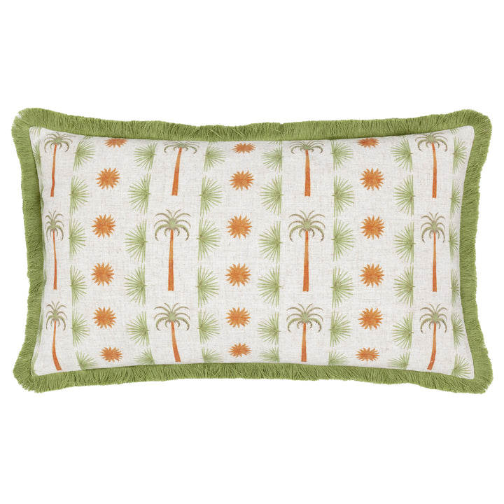 TROPICALA PALM 30X50 CUSHION CASE MULTI