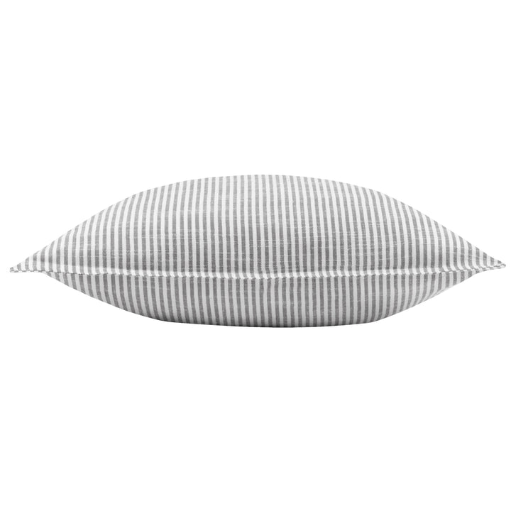 TRURO STRIPE 45X45 CUSHION CASE GREY