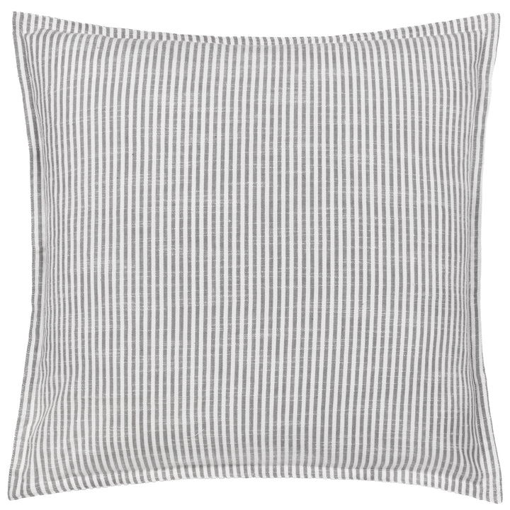 TRURO STRIPE 45X45 CUSHION CASE GREY