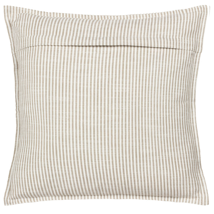 TRURO STRIPE 45X45 CUSHION CASE NATURAL