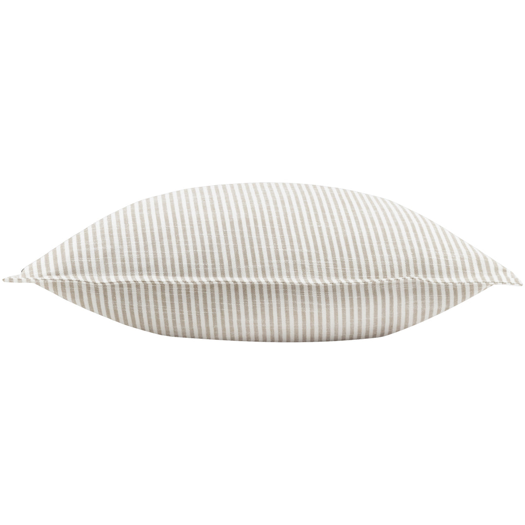 TRURO STRIPE 45X45 CUSHION CASE NATURAL