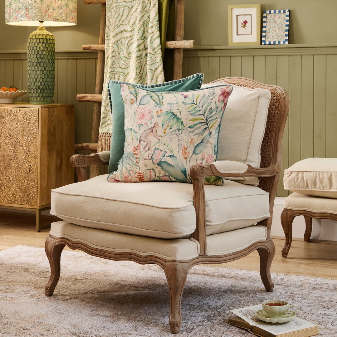 TROPICAL UTOPIA OASIS 50X50 CUSHION CASE MULTI
