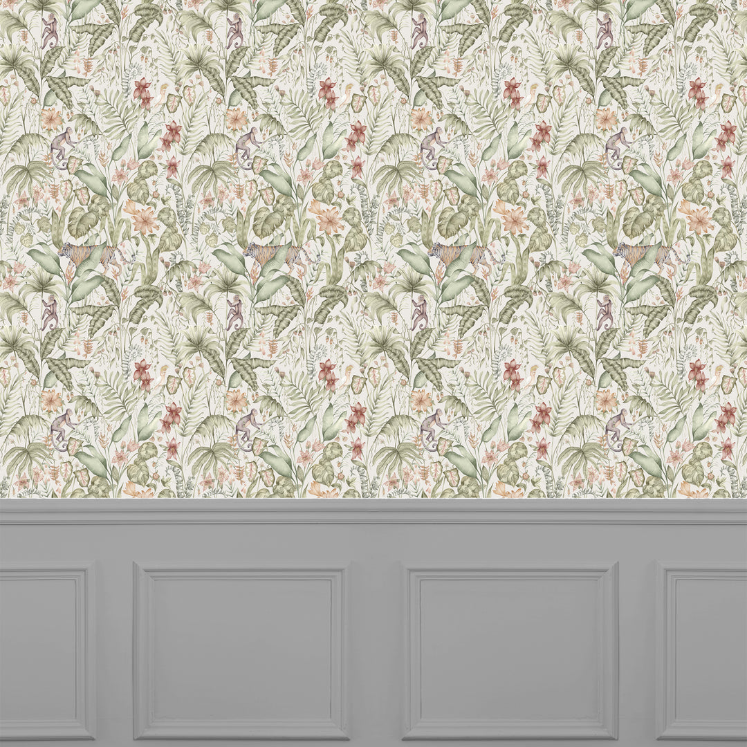 Tropical Utopia Wallpaper Moss - image 2