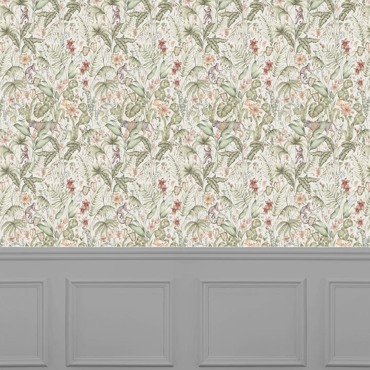 Tropical Utopia Wallpaper Moss - image 2