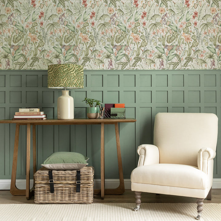 Tropical Utopia Wallpaper Moss