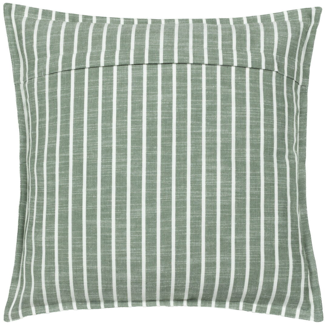 TALA STRIPE 45X45 CUSHION CASE EUCALYPTUS