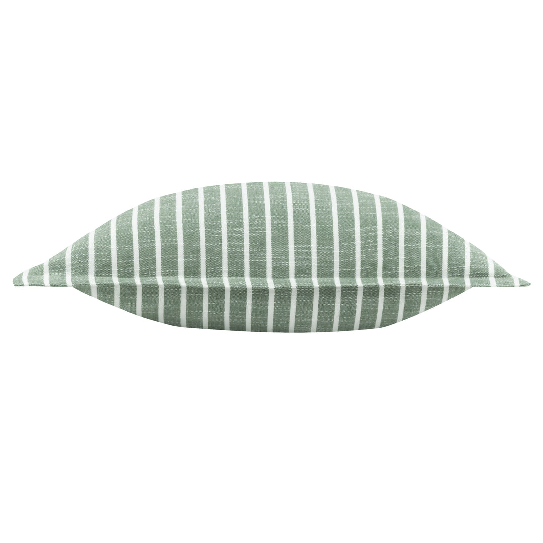 TALA STRIPE 45X45 CUSHION CASE EUCALYPTUS