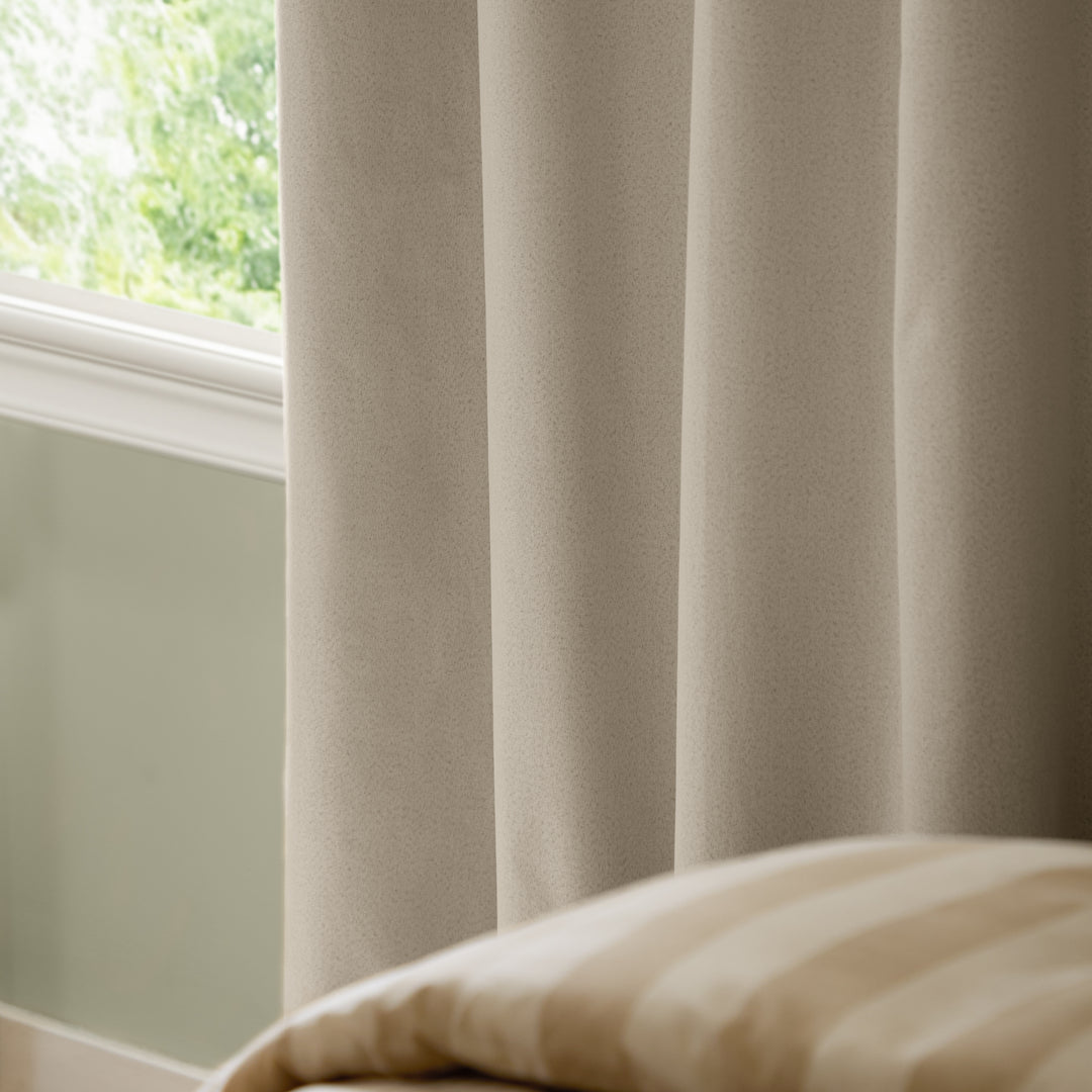 The Ultimate Blackout 229x137 Eyelet Curtains Ecru - image 5