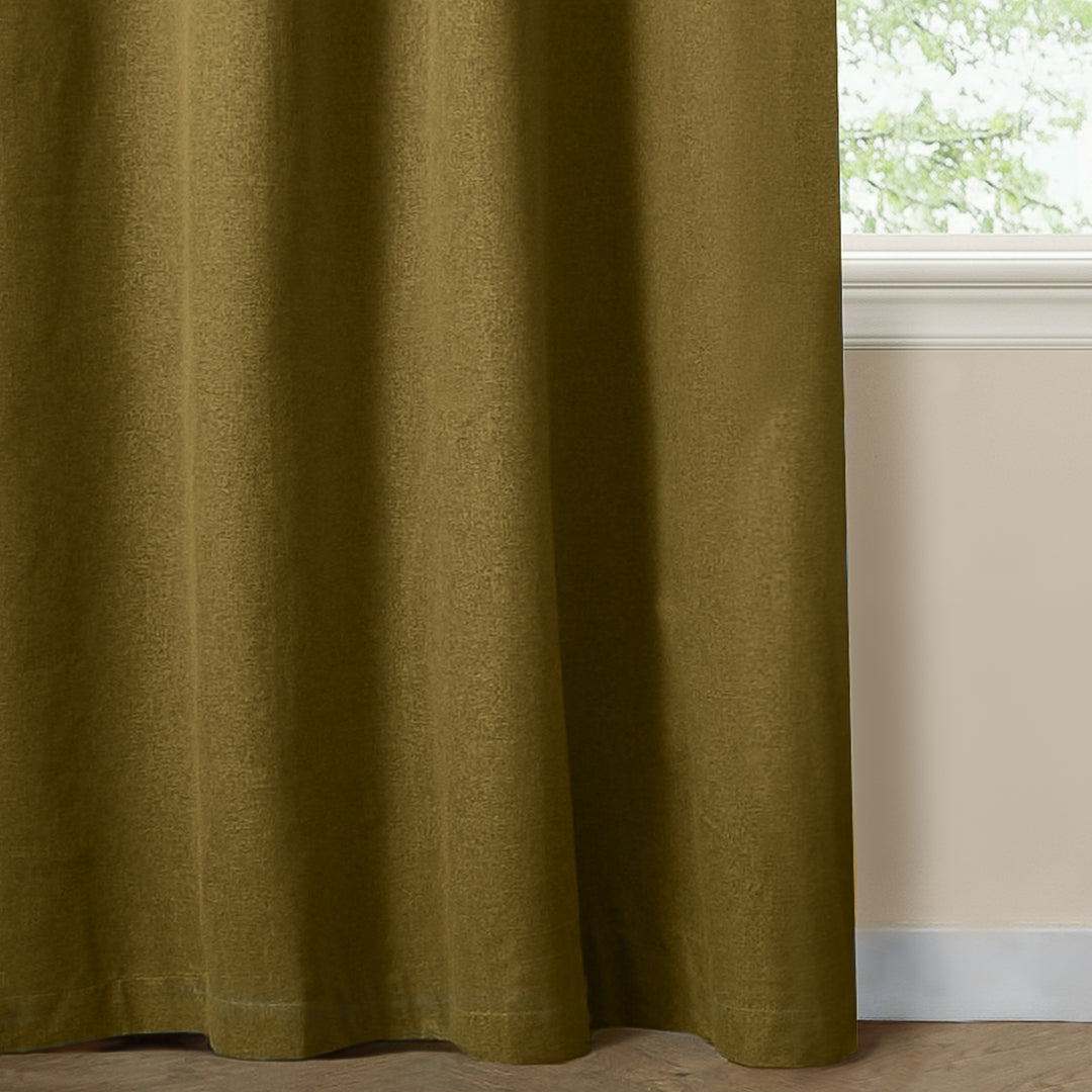 The Ultimate Blackout 229x229 Eyelet Curtains Forest - image 5