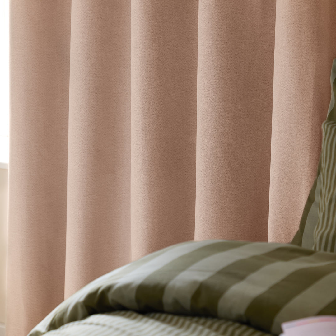 The Ultimate Blackout 229x229 Eyelet Curtains Pink - image 3