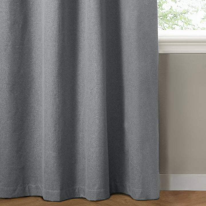 The Ultimate Blackout 168x183 Eyelet Curtains Denim - image 5