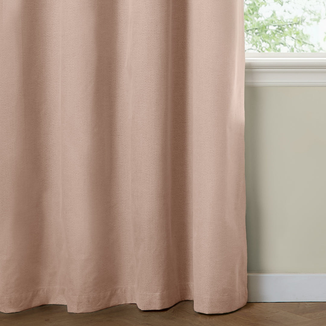 The Ultimate Blackout 168x183 Eyelet Curtains Pink - image 5