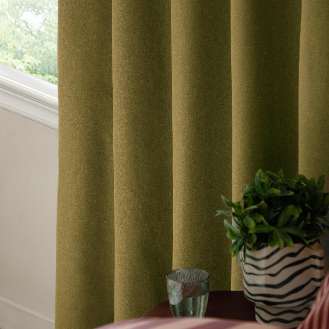 The Ultimate Blackout 117x137 Eyelet Curtains Forest - image 3