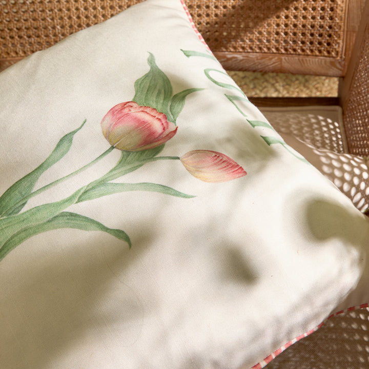 TULIP 50X50 OUTDOOR CUSHION CASE PINK