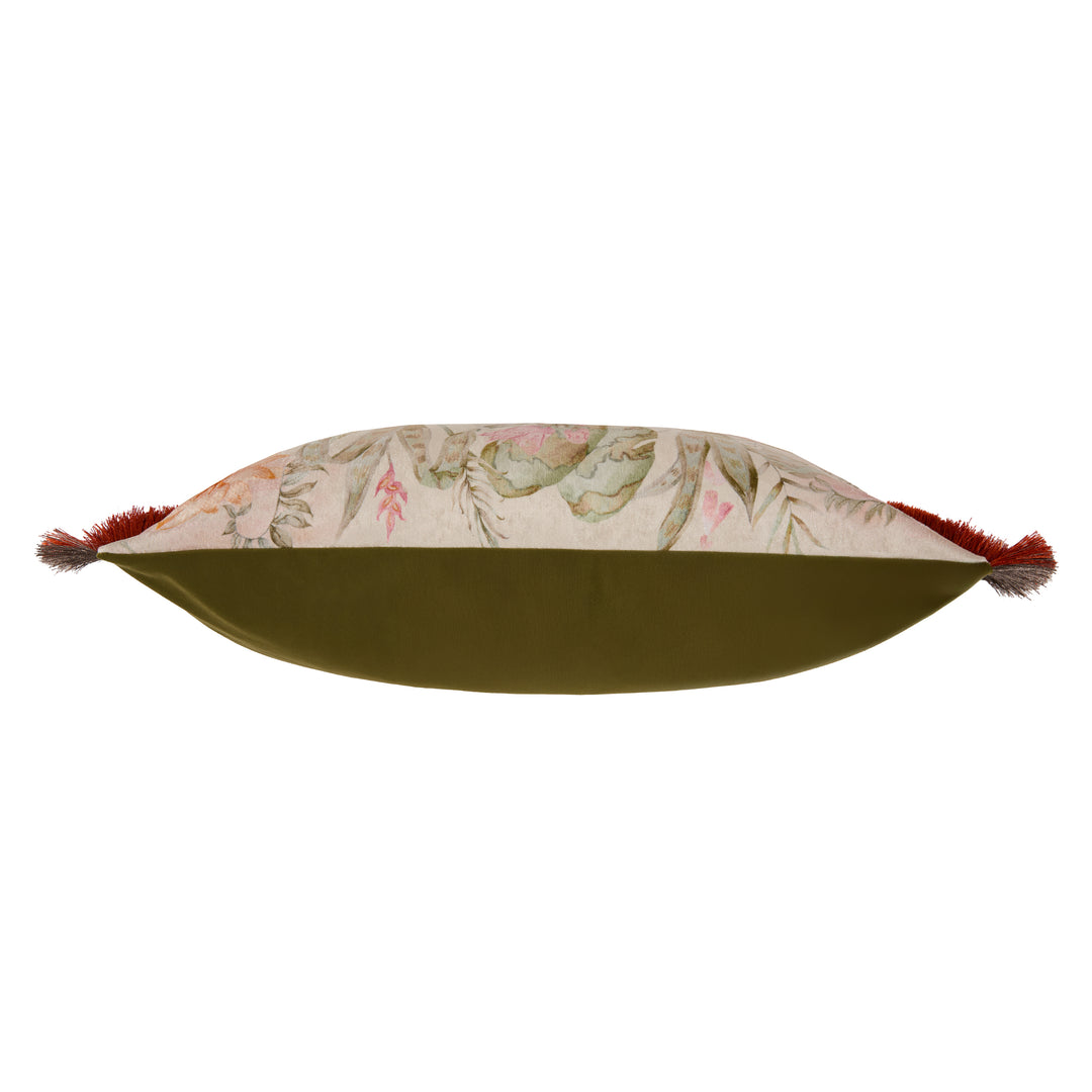 TROPICAL UTOPIA LOTUS 40X60 CUSHION CASE MULTI