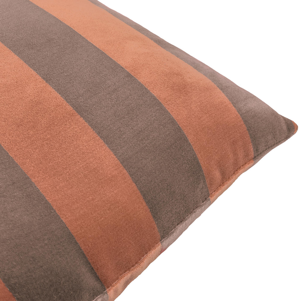 The Ultimate Stripe 45x45 Cushion Case Chocolate Caramel - image 2
