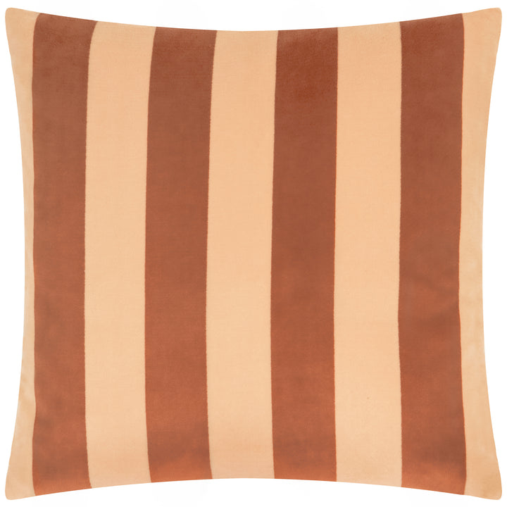 The Ultimate Stripe 45x45 Cushion Case Pumpkin Spice