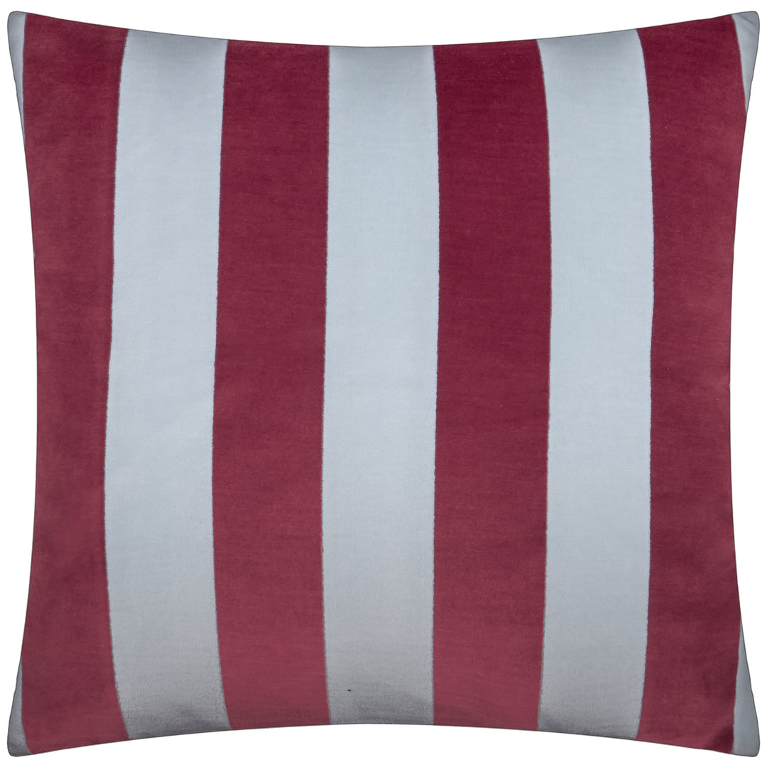 The Ultimate Stripe 45x45 Cushion Case Sangria Sky
