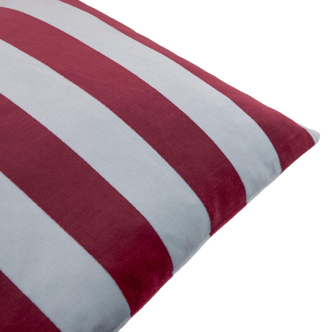 The Ultimate Stripe 45x45 Cushion Case Sangria Sky - image 2