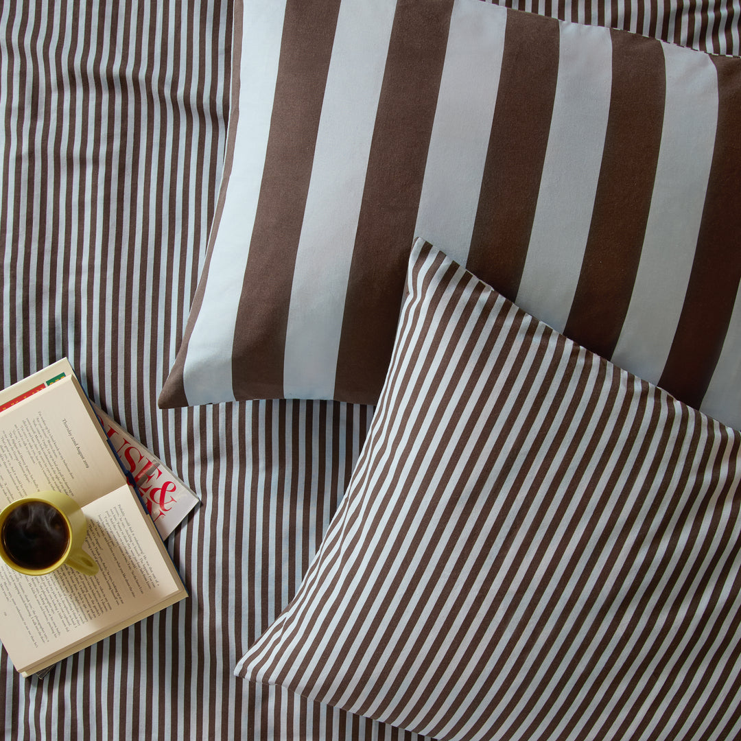 The Ultimate Stripe Pillowcase Pairs Blueberry Muffin