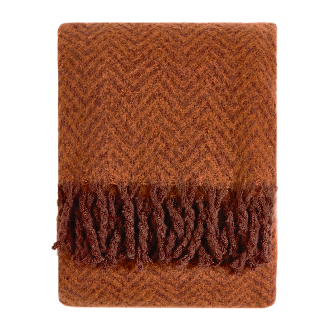 Tweedie 130x180 Throw Cinnamon