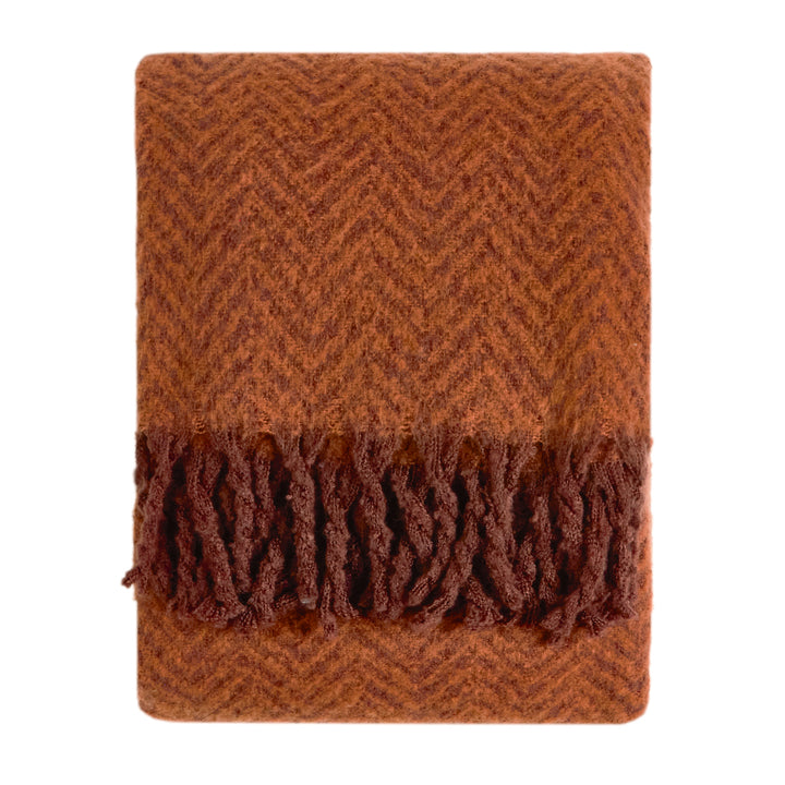 Tweedie 130x180 Throw Cinnamon