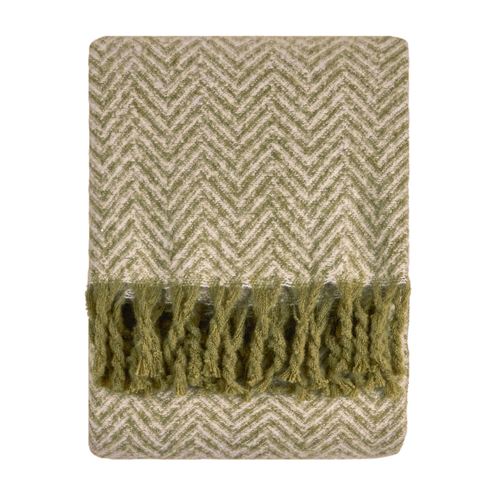 Tweedie 130x180 Throw Green