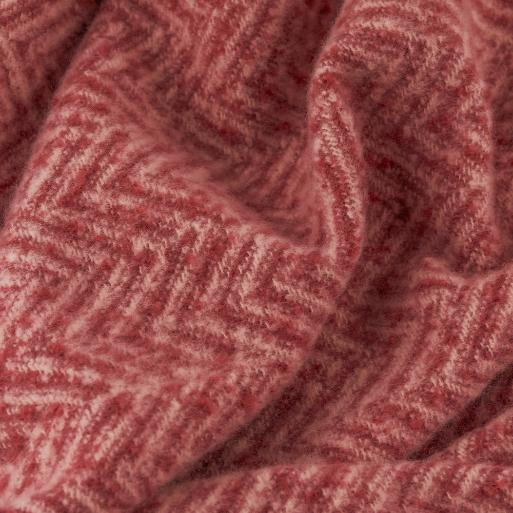 Tweedie 130x180 Throw Pink/Burgundy - image 2