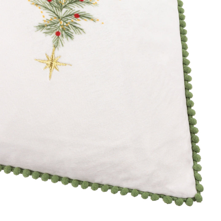 Twinkling Tree Trio 30x50 Cushion Case Green - image 6