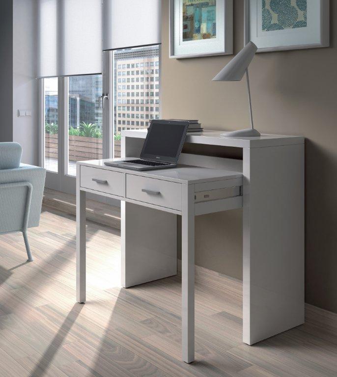Tulip Artic White Desk/Dressing Table or Console Table