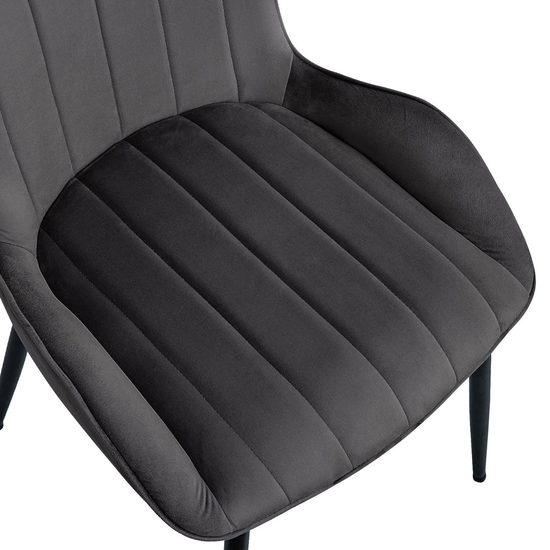 Edith Dining Chairs [Set of 2] [Velvet]