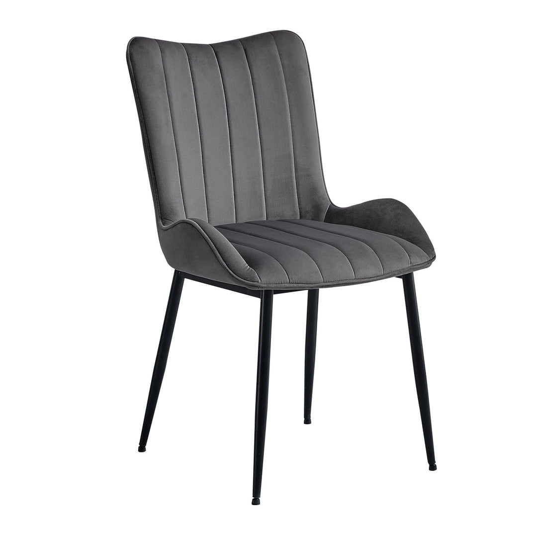 Edith Dining Chairs [Set of 2] [Velvet]