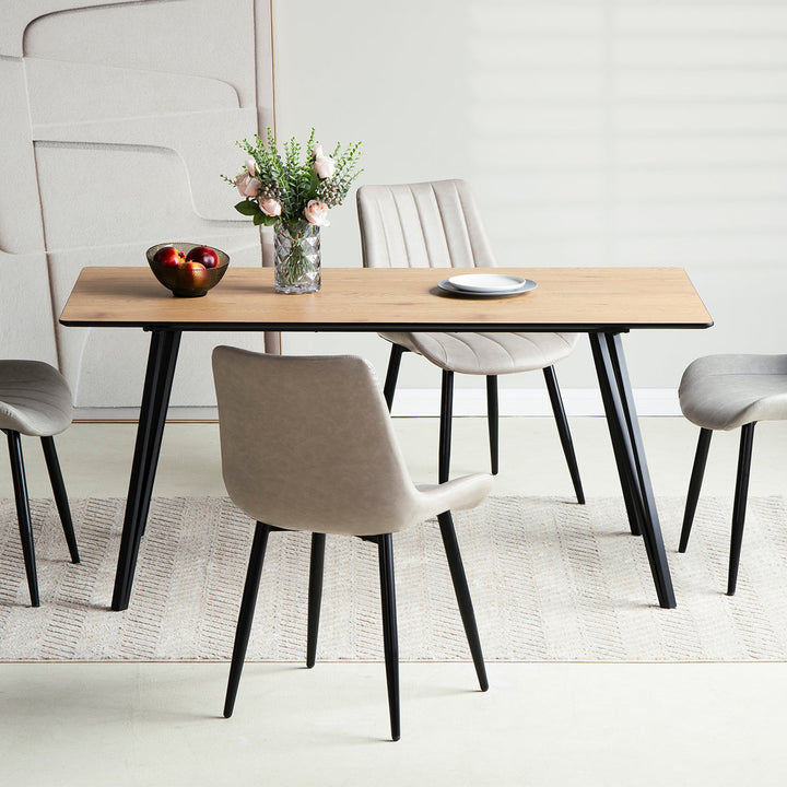 Jarvis Dining Chairs [Set of 2] Faux Leather