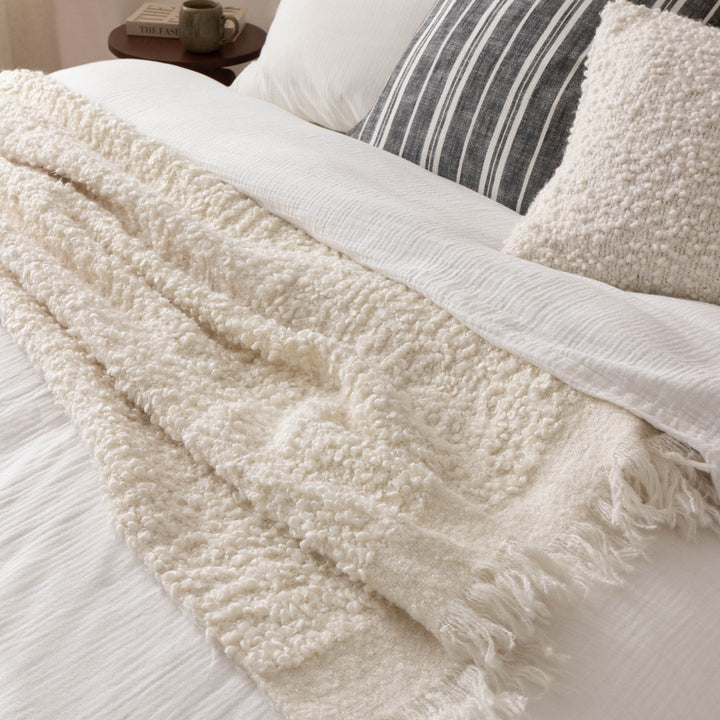Ulsmere 130x180 Throw Ecru - image 5